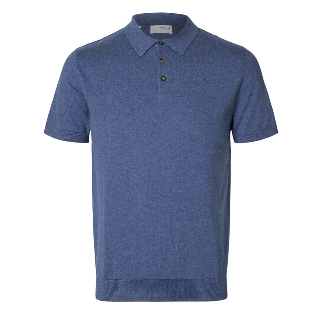Selected Homme Knitted Polo Shirt